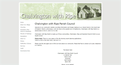 Desktop Screenshot of chalvingtonwithripe.co.uk